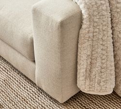 Carmel Lounge Return Bumper Sectional (117&quot;&ndash;129&quot;)
