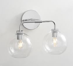 Reagan Double Globe Sconce (18&quot;)