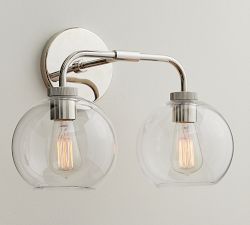 Reagan Double Globe Sconce (18&quot;)