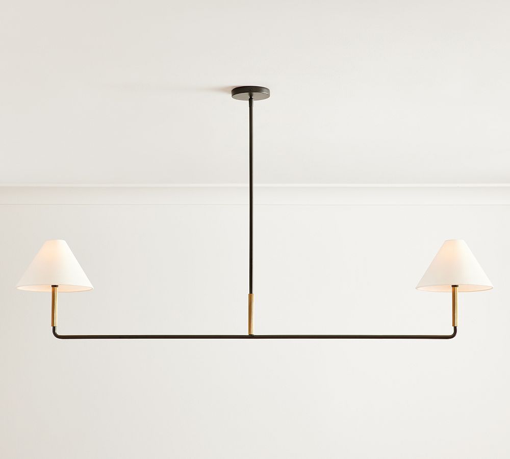 Kensington Metal Dual Pendant (60&quot;)