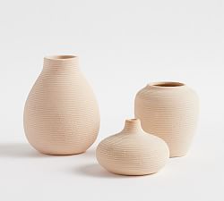 Bondi Handcrafted Terracotta Vase Collection - Pink