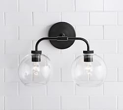 Reagan Double Globe Sconce (18&quot;)