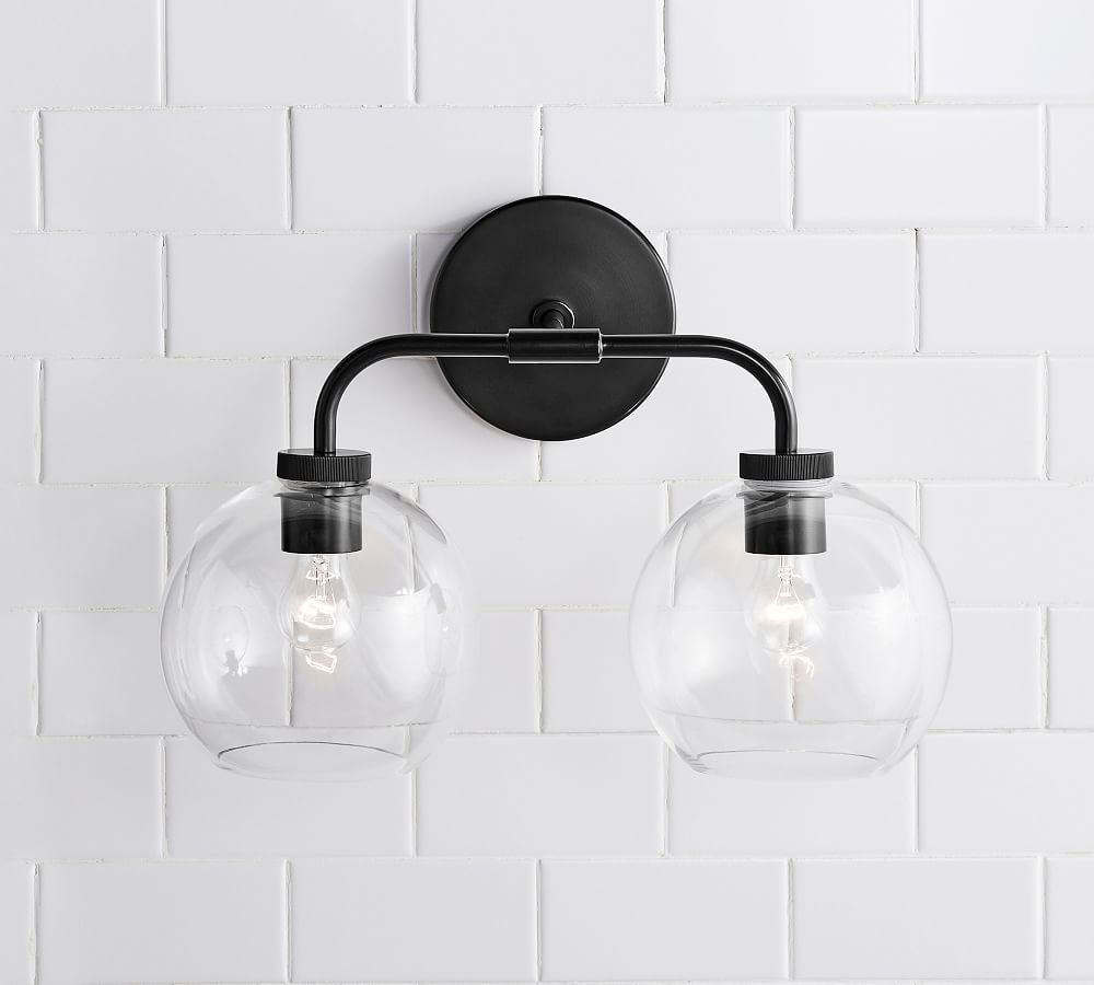 Reagan Double Globe Sconce (18&quot;)