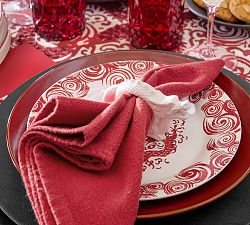 Lunar New Year Dragon Napkin Rings - Set of 4