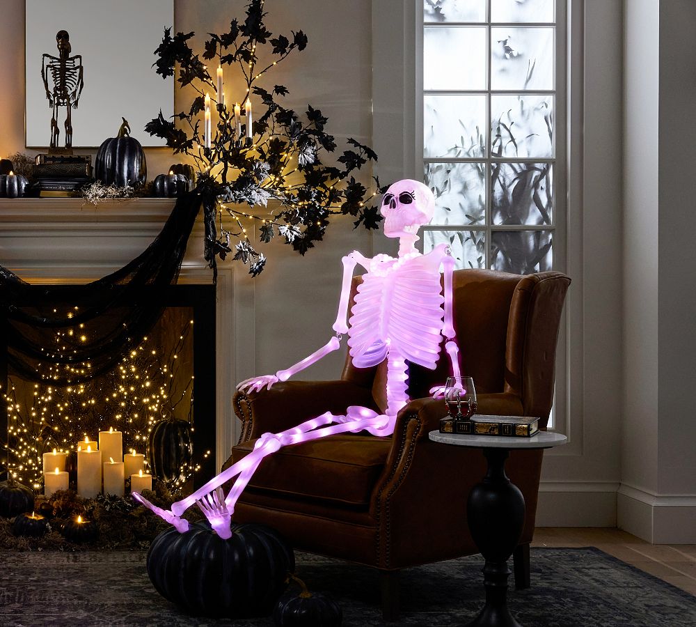 Lit Mr. Bones