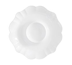Monique Lhuillier Juliana Scalloped Chip &amp; Dip Server