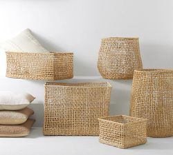 Asha Handwoven Tote Baskets