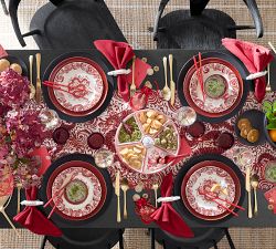 Lunar New Year Dragon Napkin Rings - Set of 4