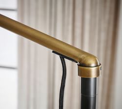 Open Box: Reese Metal Adjustable Sectional Floor Lamp