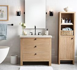 Pottery Barn Modern Farmhouse Sink Vanity - Thumbnail 3