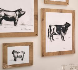 Custom Framed Print - Sheep by The Artists Studio
