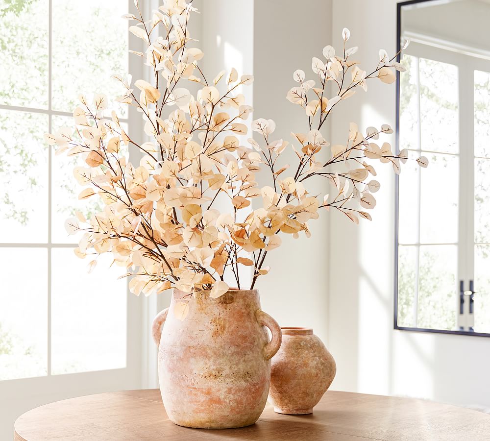 Faux Oversized Fading Eucalyptus Branch - 60&quot;