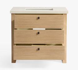 Pottery Barn Modern Farmhouse Sink Vanity - Thumbnail 5