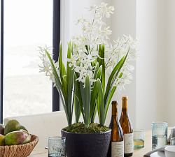 Faux Jasmine Composed Centerpiece