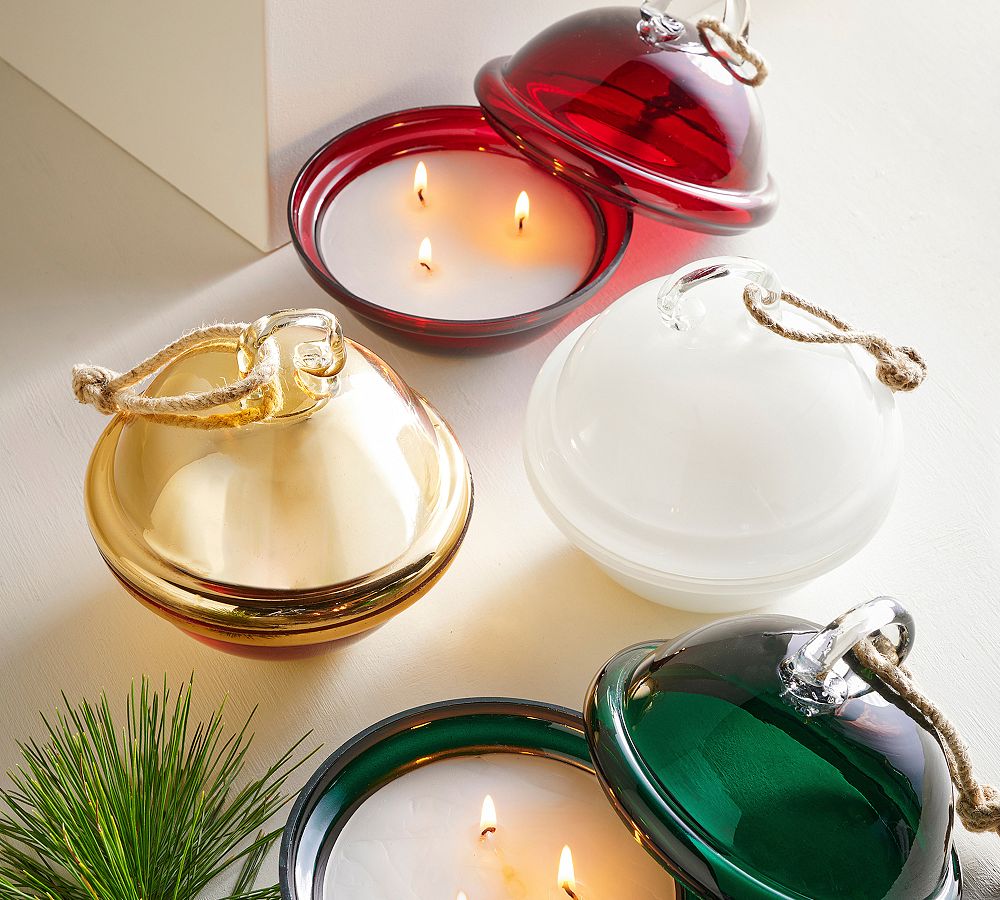 Holiday Bell Shaped Scented Candle
