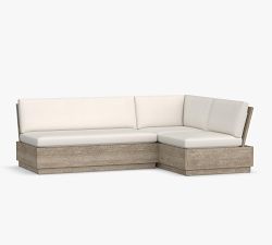 Pottery Barn Indio Eucalyptus Platform Sectional - Thumbnail 4