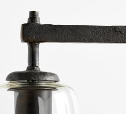 Porter Recycled Glass USB Table Lamp (25&quot;)