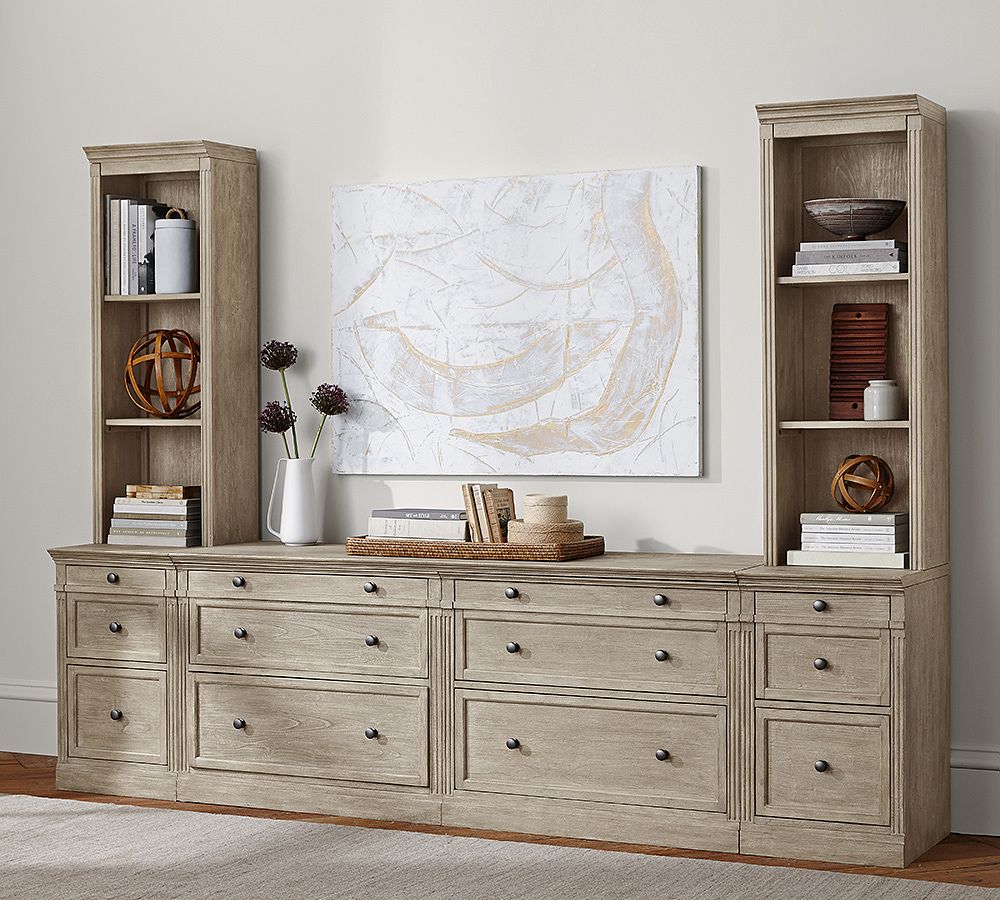 Livingston 6-Piece Bookcase Suite (105&quot;)