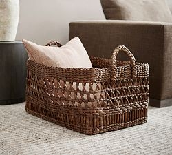 Pacific Handwoven Rectangular Basket