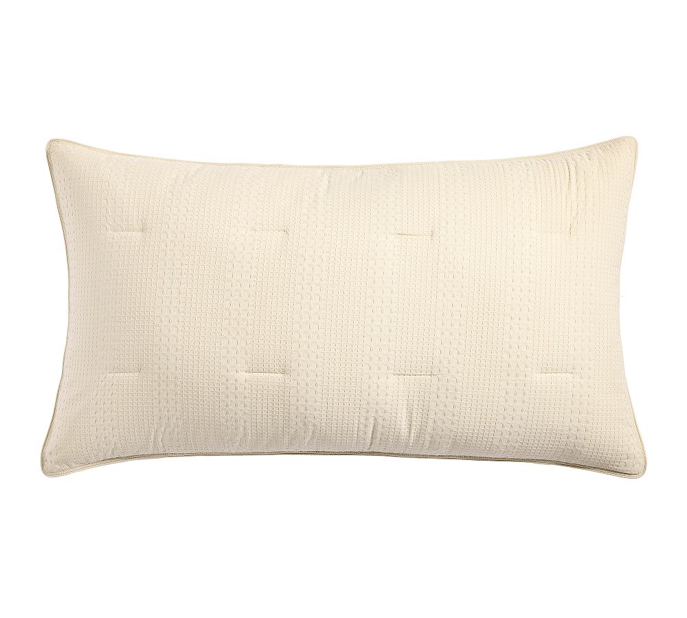 Honeycomb Cotton King Sham