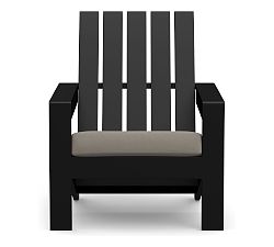 Open Box: Malibu Adirondack/Rocker Outdoor Cushion Only - High Performance Recycled Canvas Stone