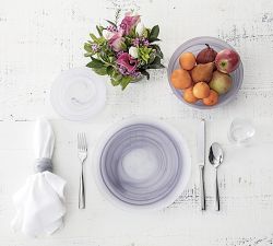 Fortessa La Jolla Glass Bread &amp; Butter Plates - Set of 4