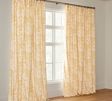 Sorrel Toile Blackout Curtain
