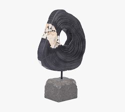Dorsay Handcrafted Petrified Wooden Sculpture