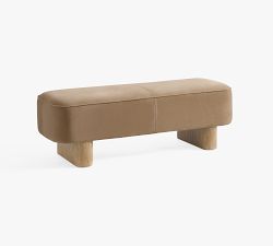 Camryn Leather Bench (56.5&quot;)
