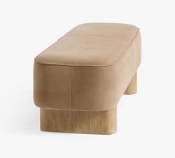 Camryn Leather Bench (56.5&quot;)