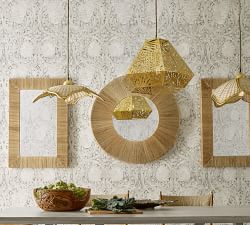 La Gomera Jute Rectangular Wall Mirror