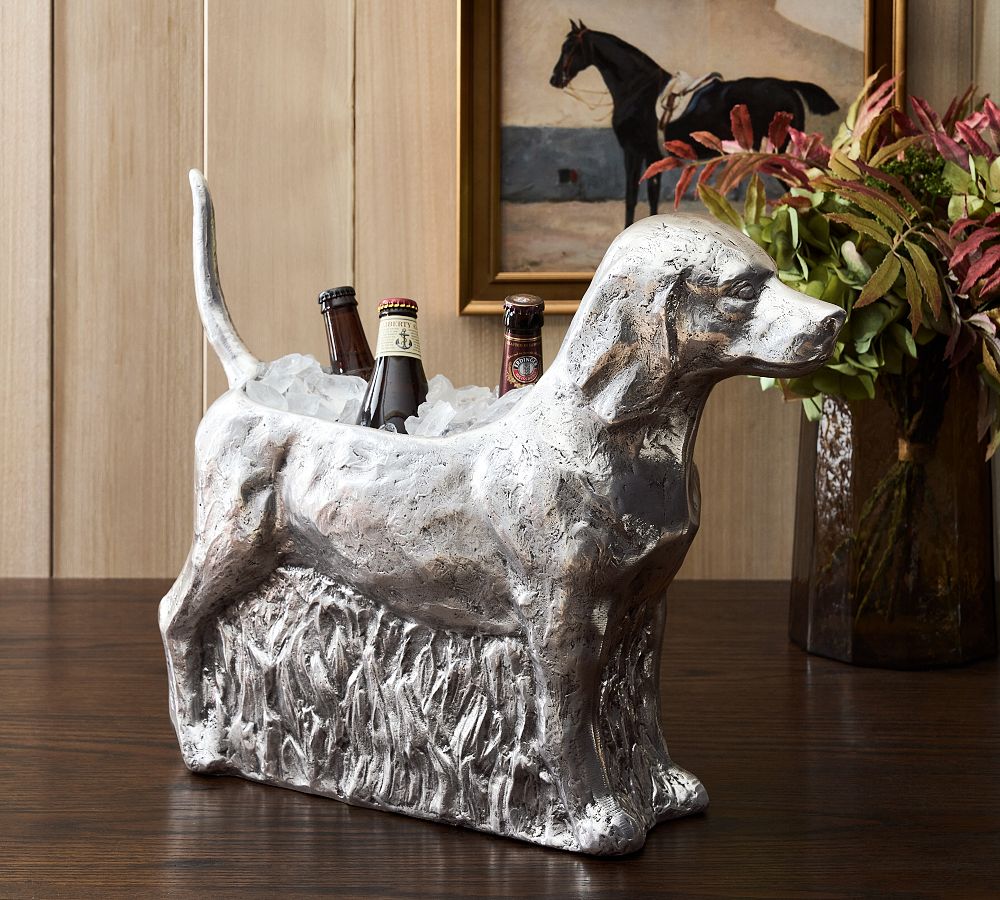 Open Box: Figural Hound Party Bucket