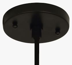 Danielle Round Metal Pendant (14&quot;)