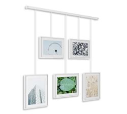 Hanging White Gallery Frames - Set of 5