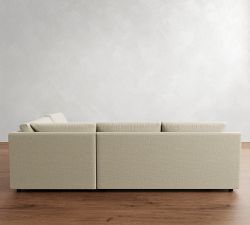 Pacifica Wide Arm 3-Piece Sectional  (105&quot;&ndash;109&quot;)