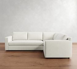 Pacifica Wide Arm 3-Piece Sectional  (105&quot;&ndash;109&quot;)