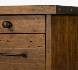 Rustic Reclaimed Wood Executive Desk (70&quot;)