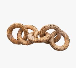 Rattan Wrapped Chain