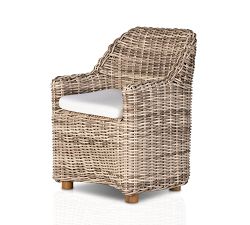 Dunemere Woven Outdoor Dining Armchair
