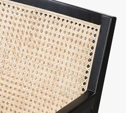 Lisbon Cane Swivel Desk Armchair