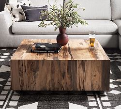 Terri Square Cube Coffee Table (40&quot;-55&quot;)