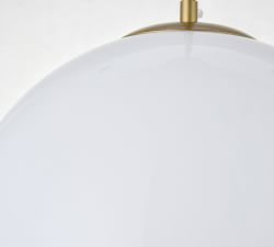 Makenna Glass Globe Pendant (8&quot;-14&quot;)