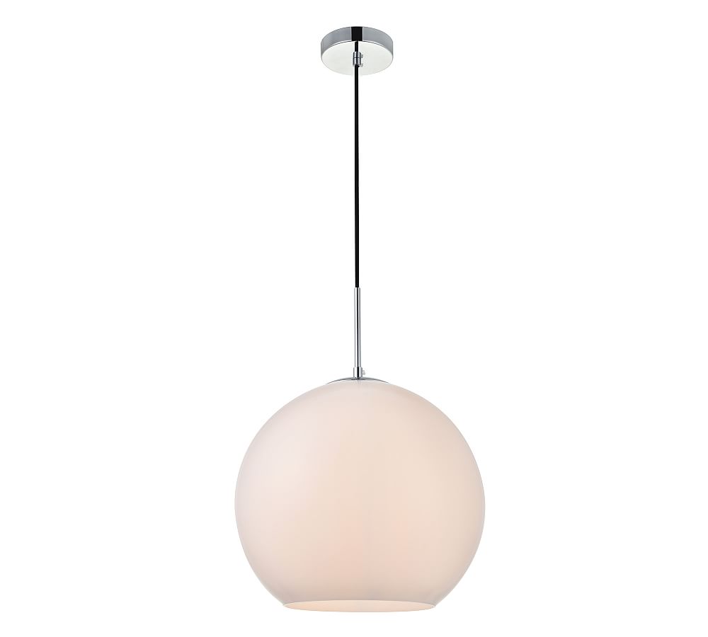 Makenna Glass Globe Pendant (8&quot;-14&quot;)