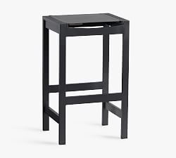 Open Box: Indio Metal &amp; Mesh Bar Stool, Slate