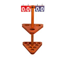 Portable Scoring and Beverage Holder
