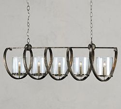 Bella Glass Chandelier (47&quot;)