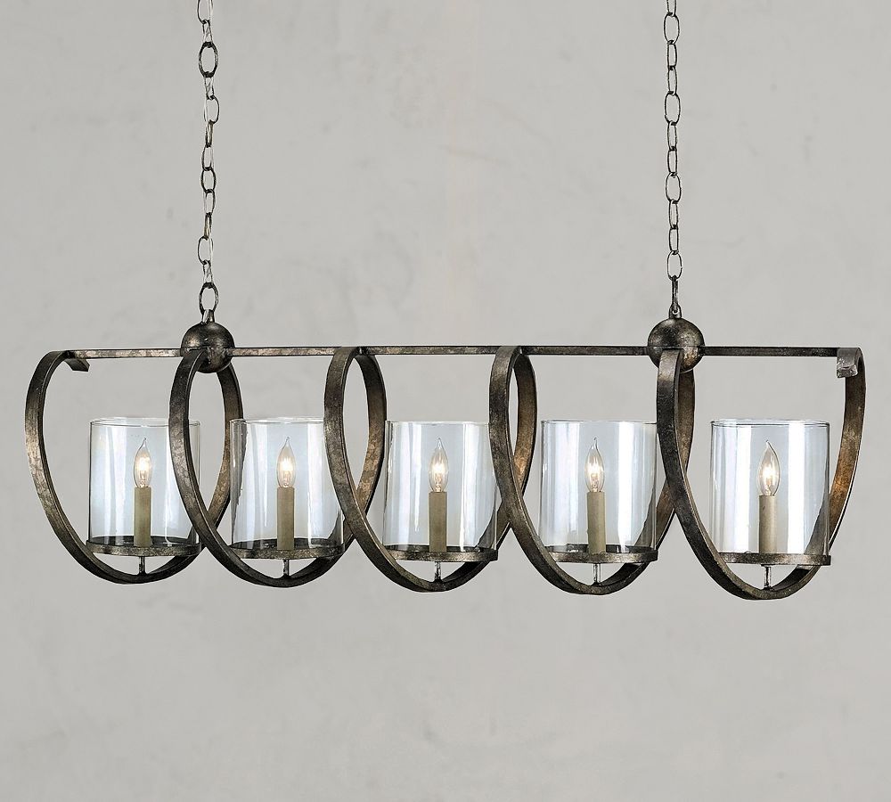 Bella Glass Chandelier (47&quot;)