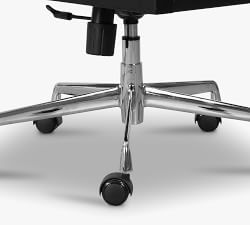 Lisbon Cane Swivel Desk Armchair