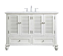 Page 48&quot; Single Sink Vanity with Doors