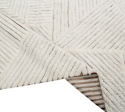 Lorena Canals Almond Valley Washable Wool Rug